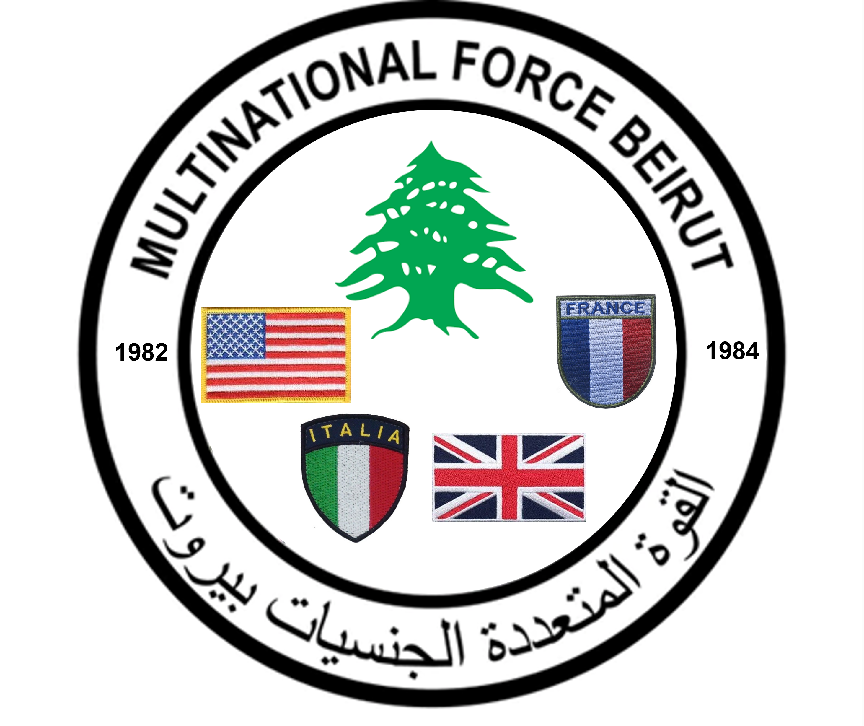 Multi National Force Beirut 1982 to 1984